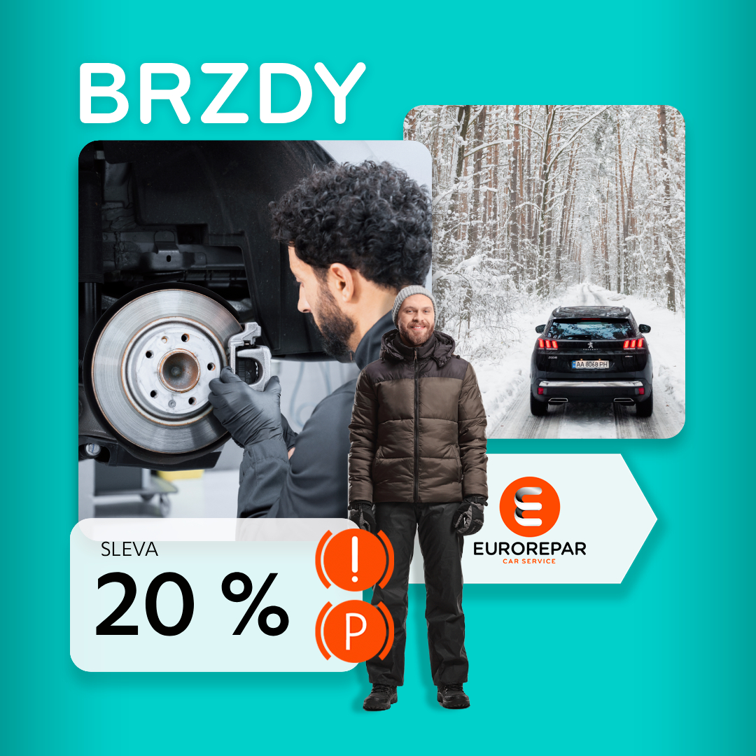 20% sleva na všechny brzdové sady EUROREPAR