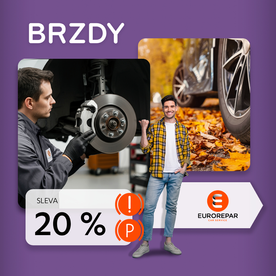 20% sleva na všechny brzdové sady EUROREPAR