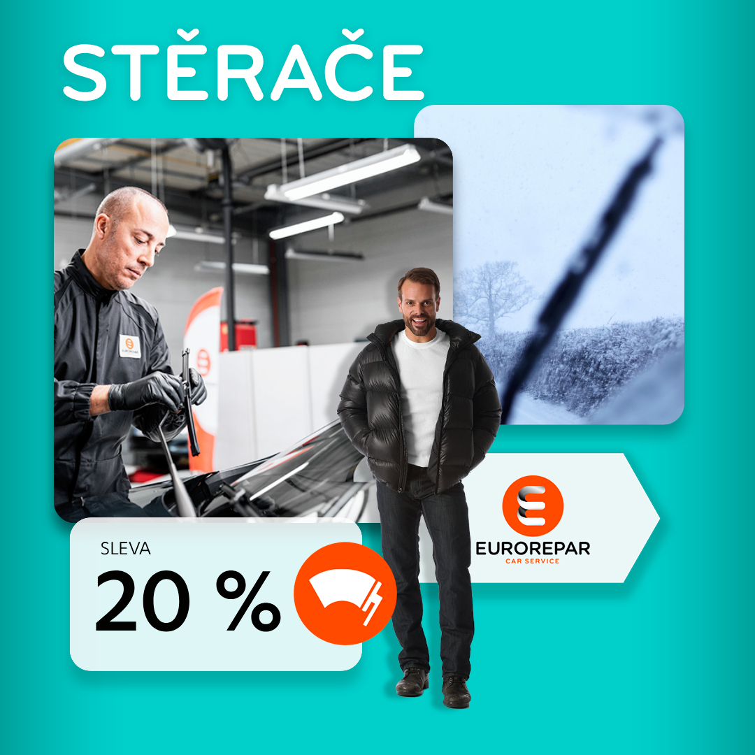 20% sleva na stěrače EUROREPAR
