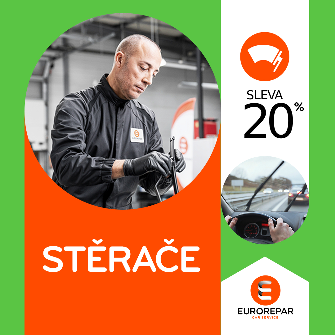 20% sleva na stěrače EUROREPAR