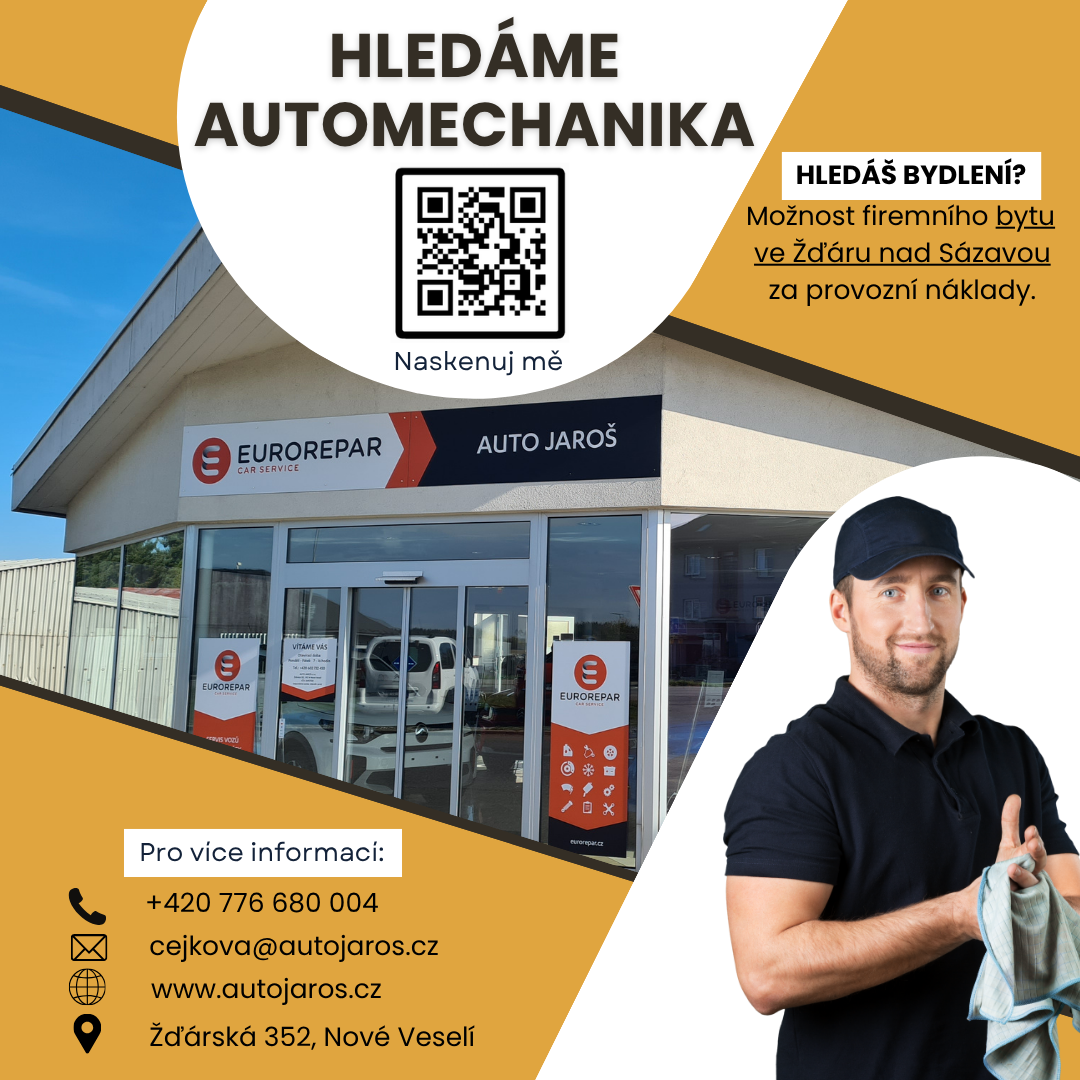 Hledáme šikovného automechanika!
